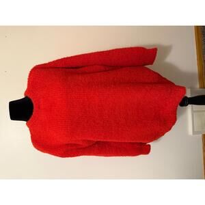 Future Collective Red Fuzzy Sweater 2X